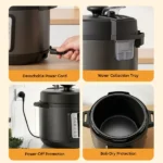 6L Oraimo Electric Pressure Cooker Multi-Function OEC-202A - Image 7