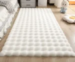 6×9 Bubble Rabbit Faux Fur Carpet