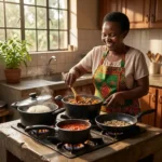 7-Piece Redberry UCC Life Granite Coating Cookware Set - Image 9