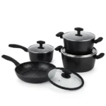 7-Piece Redberry UCC Life Granite Coating Cookware Set - Image 7