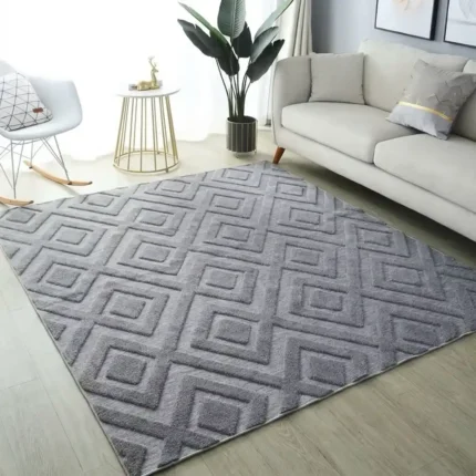 7×10 American Carpet Luxury Fur Style