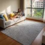 7×10 American Carpet Luxury Fur Style - Image 5