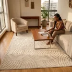 7×10 American Carpet Luxury Fur Style - Image 6