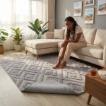 7×10 American Carpet Luxury Fur Style - Image 2