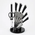 9-Piece Stainless Steel Kitchen Cutlery Knife Set - Image 3