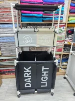 Double-Layer Laundry Basket - Image 2