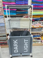 Double-Layer Laundry Basket - Image 5