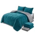 6x6/6x7 Warm Sherpa Fleece Duvet Set - Image 17