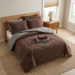 6x6/6x7 Warm Sherpa Fleece Duvet Set - Image 9