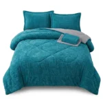 6x6/6x7 Warm Sherpa Fleece Duvet Set - Image 24