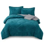 6x6/6x7 Warm Sherpa Fleece Duvet Set - Image 23