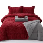 6x6/6x7 Warm Sherpa Fleece Duvet Set - Image 22