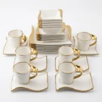 Gold Unique 30-Piece Dinner Set