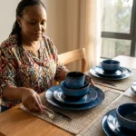 High-Quality 24-Piece Ceramic Dinner Sets - Image 3