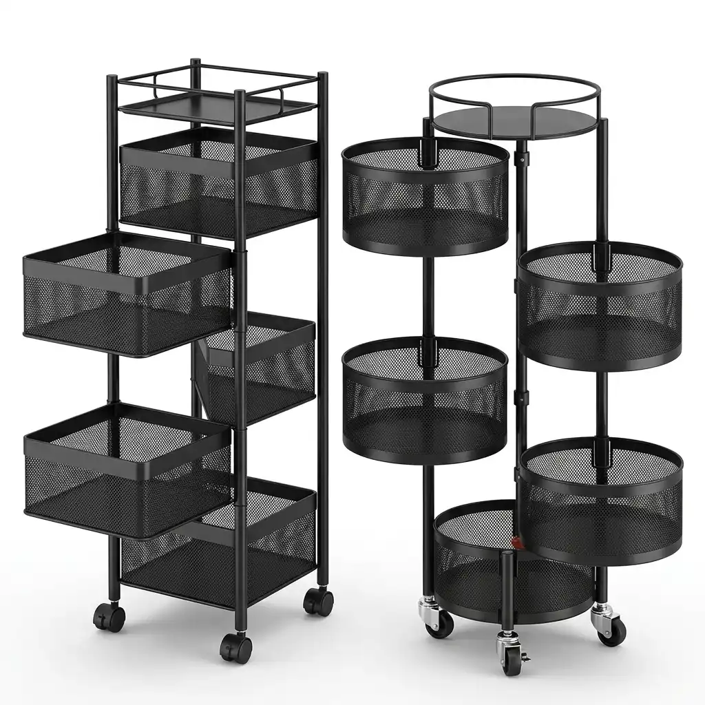 Mobile Rotating Storage Rack
