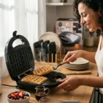 Nunix 4 in 1 Non-Stick Breakfast Sandwich Maker - Image 2