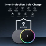 Oraimo PowerDock 15W Magnetic Wireless Charging Pad OWH-1151 - Image 9