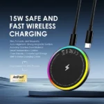 Oraimo PowerDock 15W Magnetic Wireless Charging Pad OWH-1151 - Image 4