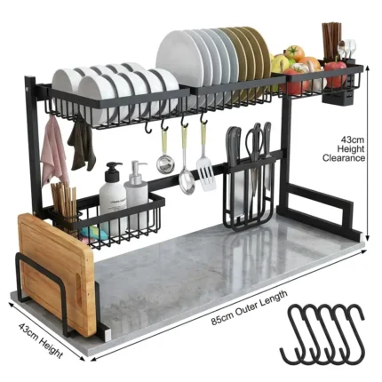 Over The Sink Dish Rack