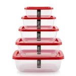Plastic Storage Containers Set (5 pcs)