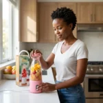 Rechargeable Portable Mini Blender – 40W