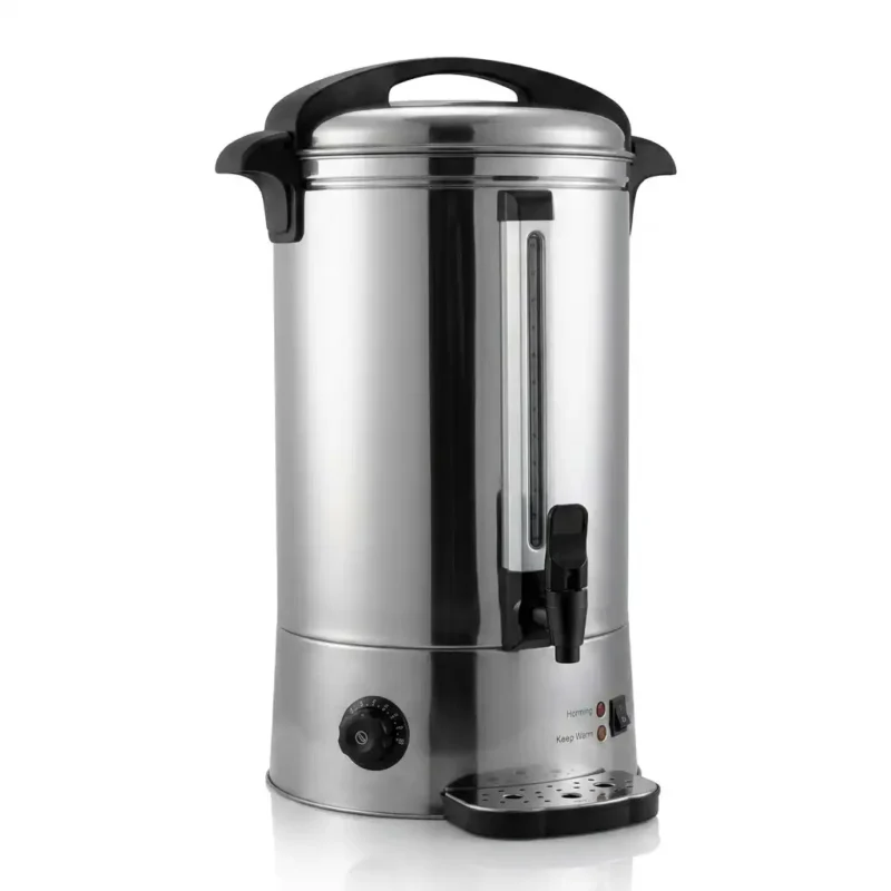 Redberry Stainless Steel Electric Tea Urn Water Milk Boiler – 25 Litres