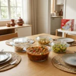 Signature 3-Piece Borosilicate Glass Casserole Set