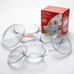 Signature 3-Piece Borosilicate Glass Casserole Set
