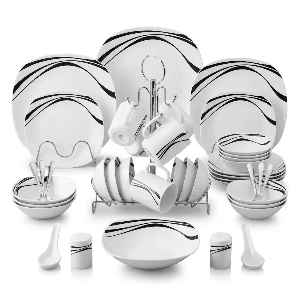 Square Classique 39‑Piece Dinner Sets Square Classique 39‑Piece Dinner Sets