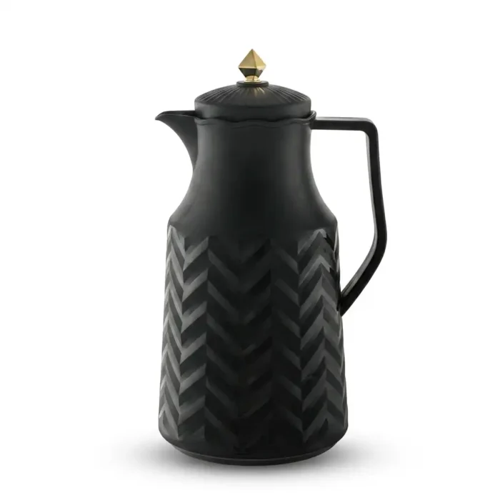 1.0-Litre Vacuum Flask with Pink Glass Refill