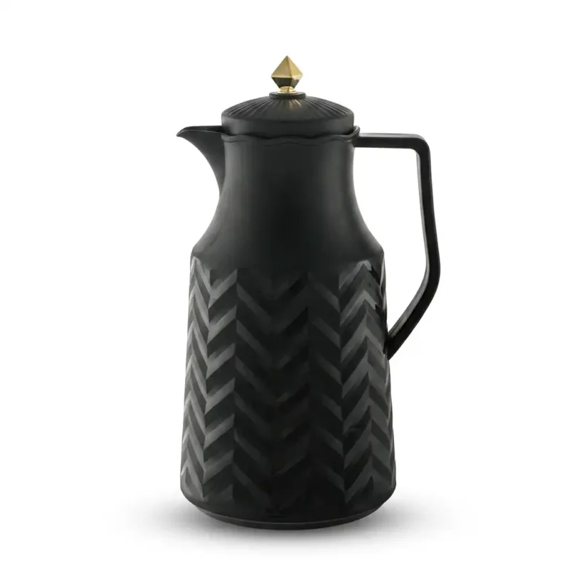 1.0-Litre Vacuum Flask with Pink Glass Refill