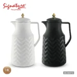 1.0-Litre Vacuum Flask with Pink Glass Refill - Image 2