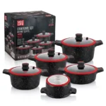 10-Piece REDBERRY Granite Nonstick Cookware Set - Image 11