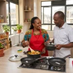 10-Piece REDBERRY UCC LIFE Granite Nonstick Cookware Set