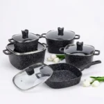 10-Piece Signature Square Granite Die Cast Cookware Set - Image 20