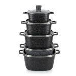 10-Piece Signature Square Granite Die Cast Cookware Set - Image 16