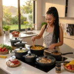 10pcs Edenberg Granite Non-Stick Cookware Set - Image 6
