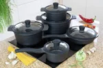 10pcs Edenberg Granite Non-Stick Cookware Set