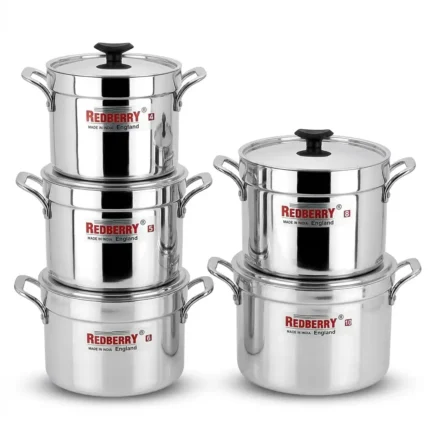 10pcs Heavy Gauge Aluminum Insulated Cookware Set