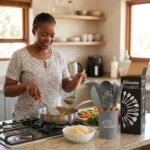 11-Piece Silicone Kitchen Utensil Set with Holder - Image 15