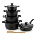 11pcs Bosch Premium Cookware Set with Silicone Lids