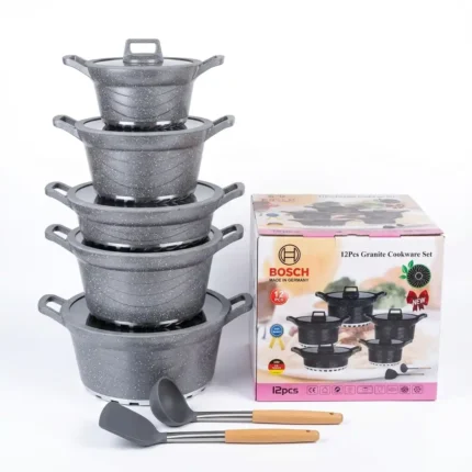12-Piece Regina Silicone Bosch Cookware Set