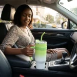 1200ml Stanley Stainless Steel Thermo Cup Straw Mug - Image 17