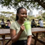 1200ml Stanley Stainless Steel Thermo Cup Straw Mug - Image 14
