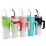 1200ml Stanley Stainless Steel Thermo Cup Straw Mug - Image 9