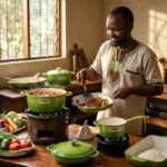 13-Piece Enamel Coated Cast Iron Cookware Set