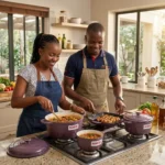 13-Piece Enamel Coated Cast Iron Cookware Set