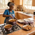 13-Piece Enamel Coated Cast Iron Cookware Set