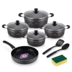 14-Piece TC Nonstick Cookware Set with Frying Pan - Image 7