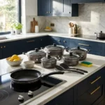 14-Piece TC Nonstick Cookware Set with Frying Pan - Image 6
